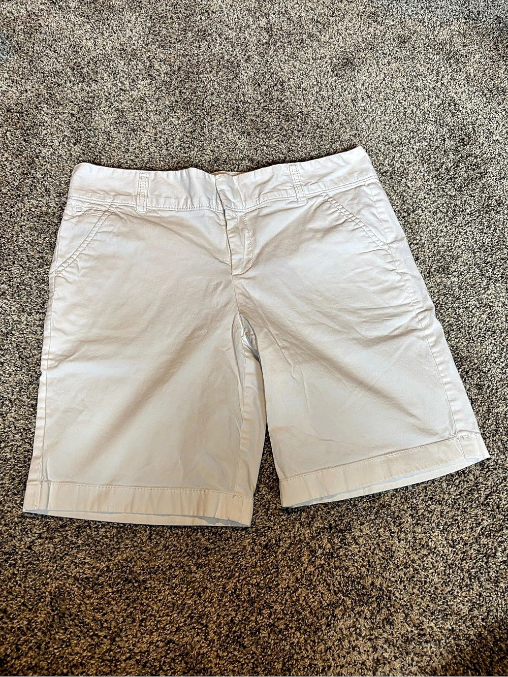 Caslon Women's Bermuda Shorts White Size 6